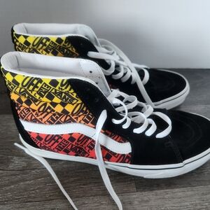 Vans High-Top Sneakers with Multicolor Design